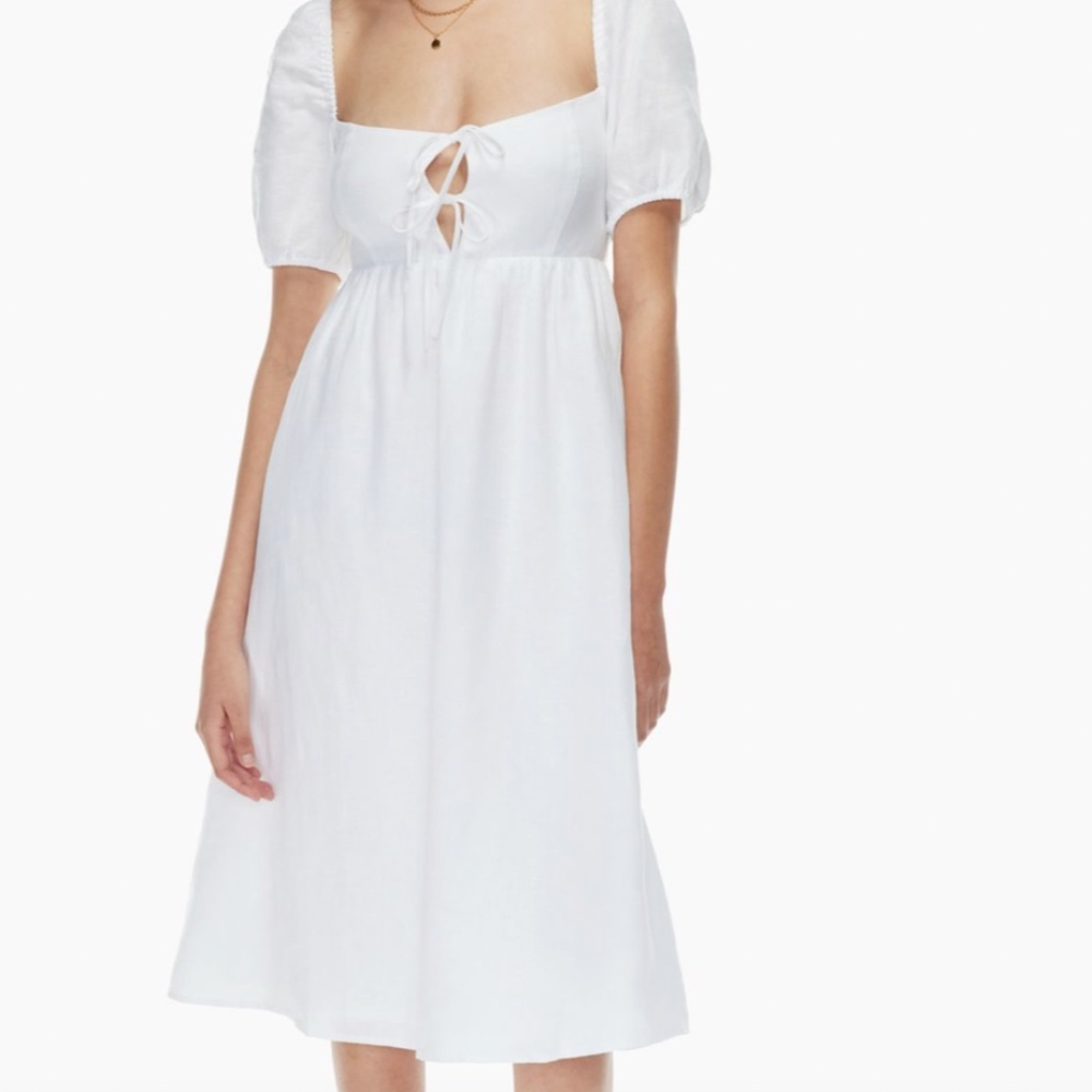 Aritzia Rowena Linen Dress